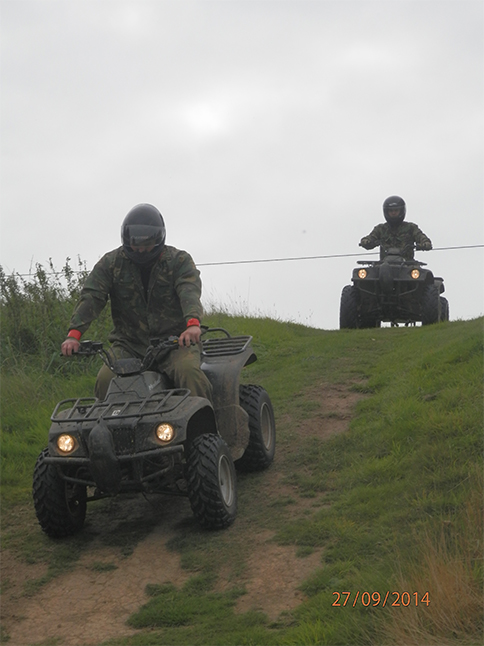 Quad Biking in Kent at Outdoor Pursuits UK